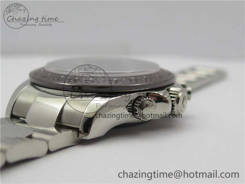 Daytona 116506 Noob 1:1 Best Edition Ceramic Bezel Ice Blue Dial on SS Bracelet A7750