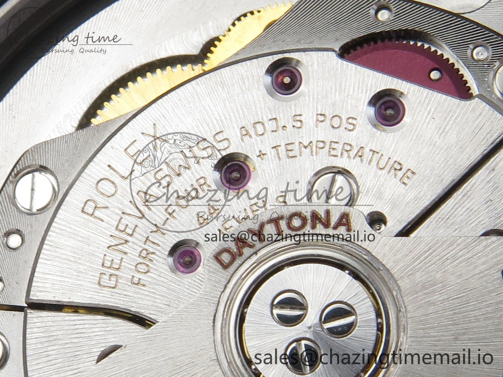 Daytona 116506 SS 3CF 1:1 Best Edition Brown Bezel Ice Blue Crystal Dial on SS Bracelet SH4130 V2(Mod Version)