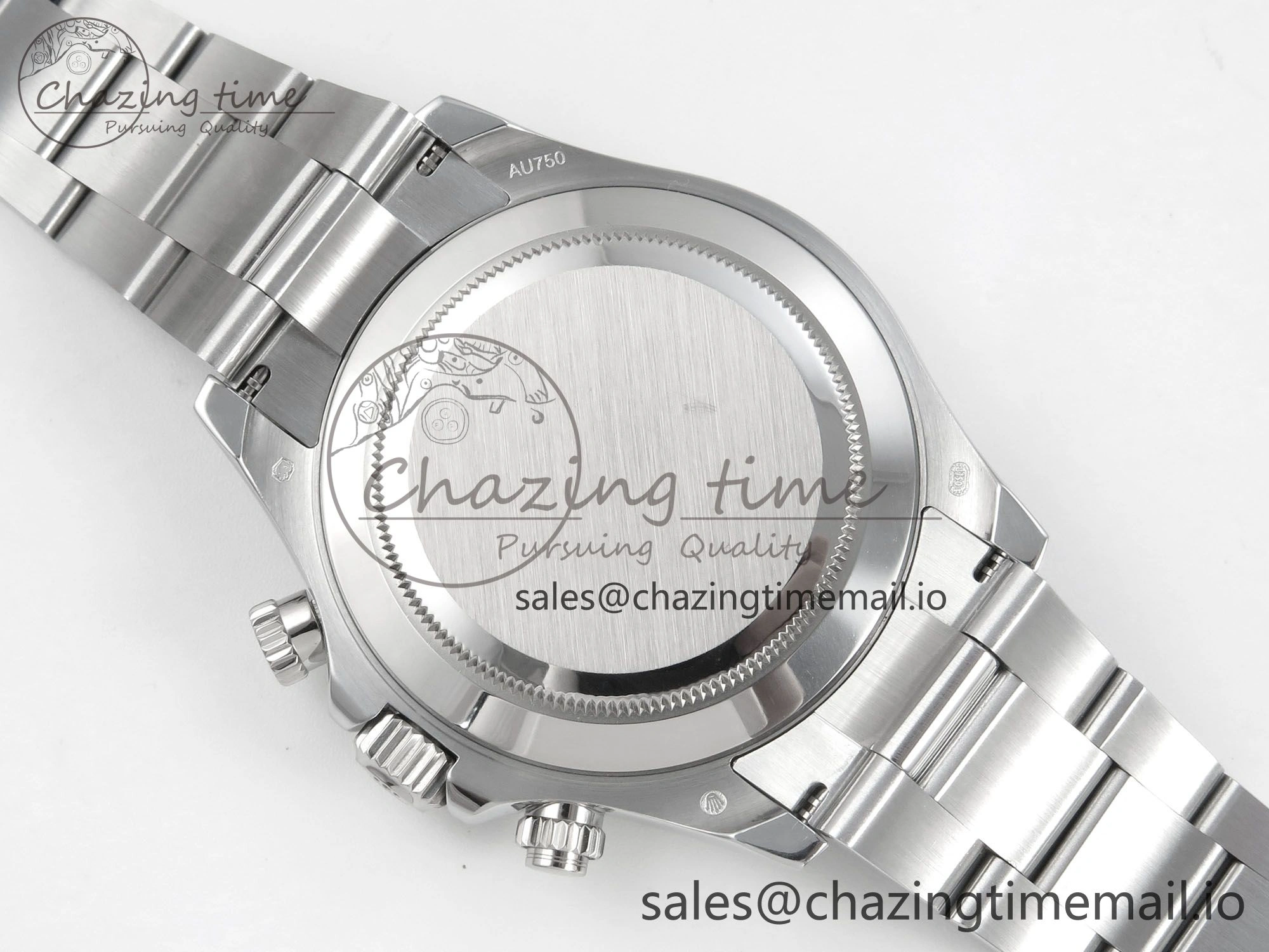Daytona 116506 SS 3CF 1:1 Best Edition Brown Bezel Ice Blue Crystal Dial on SS Bracelet SH4130 V2(Mod Version)
