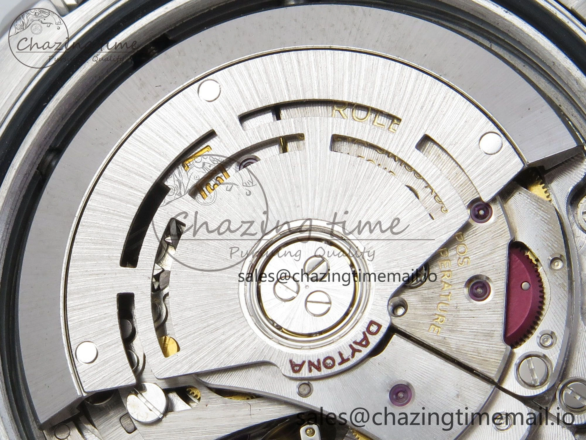 Daytona 116506 SS 3CF 1:1 Best Edition Brown Bezel Ice Blue Crystal Dial on SS Bracelet SH4130 V2(Mod Version)