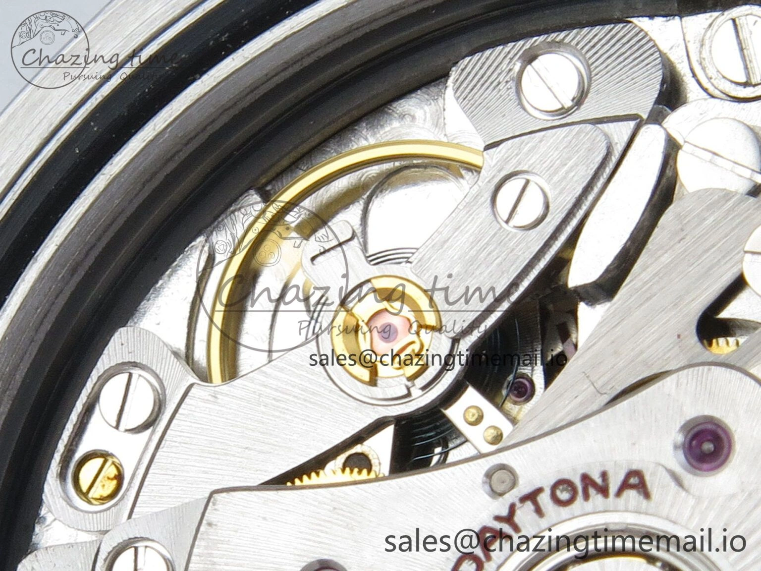 Daytona 116506 SS 3CF 1:1 Best Edition Brown Bezel Ice Blue Crystal Dial on SS Bracelet SH4130 V2(Mod Version)