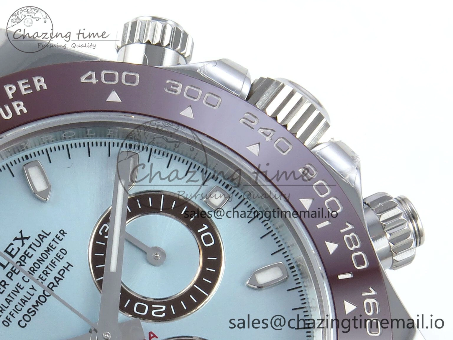Daytona 116506 VSF 1:1 Best Edition Ice Blue Dial Steel 904L on SS Bracelet DD4130