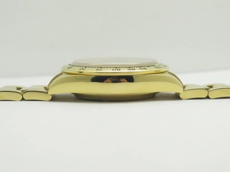 Daytona 116508 ARF 1:1 Best Edition YG Plated 904L SS Case And Bracelet Green Dial A4130 Super Clone