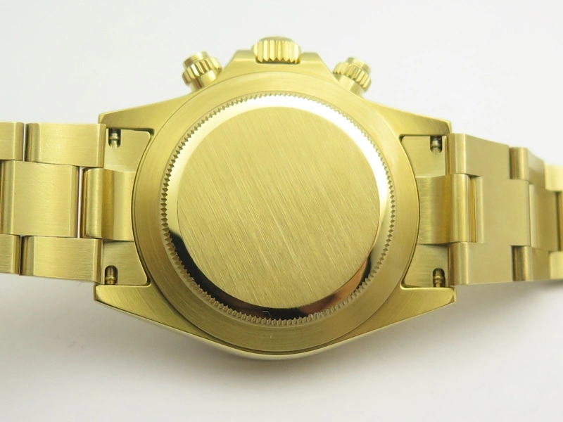 Daytona 116508 ARF 1:1 Best Edition YG Plated 904L SS Case And Bracelet Green Dial A4130 Super Clone