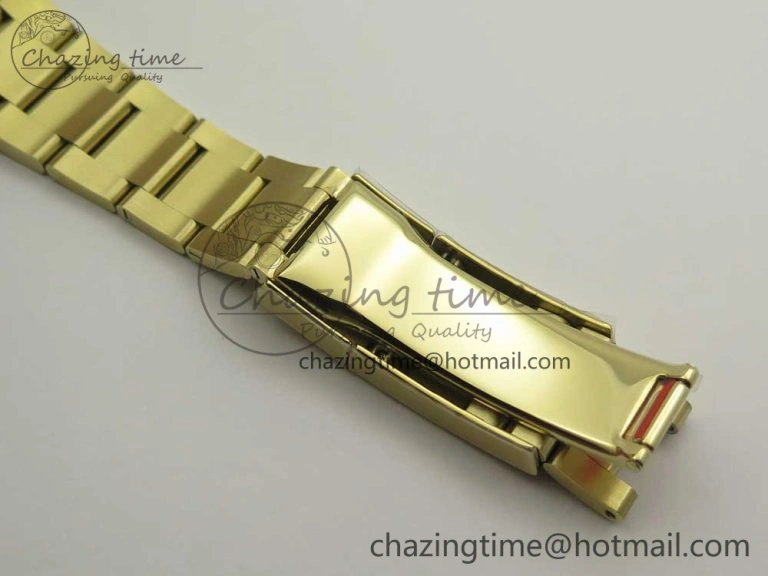 Daytona 116508 ARF 1:1 Best Edition YG Plated 904L SS Case and Bracelet White Dial A4130 Super Clone V2