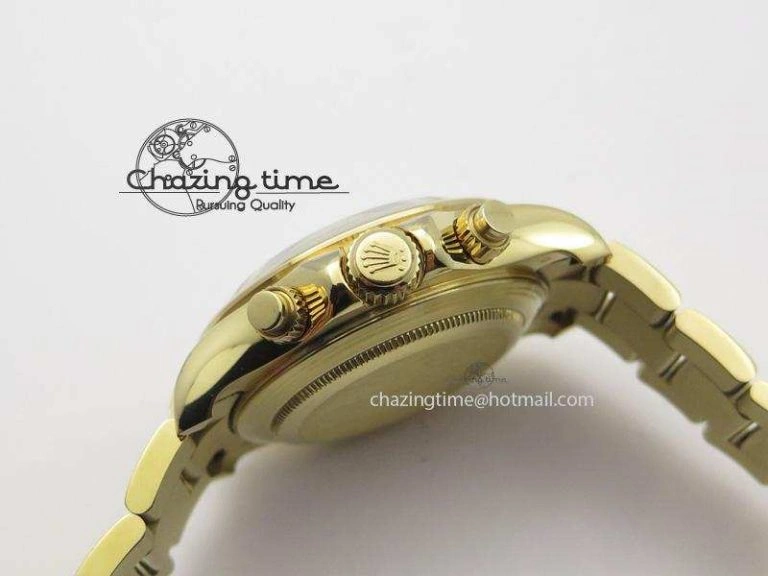 Daytona 116508 BP Maker Best Edition YG Green Dial On YG Bracelet A7750
