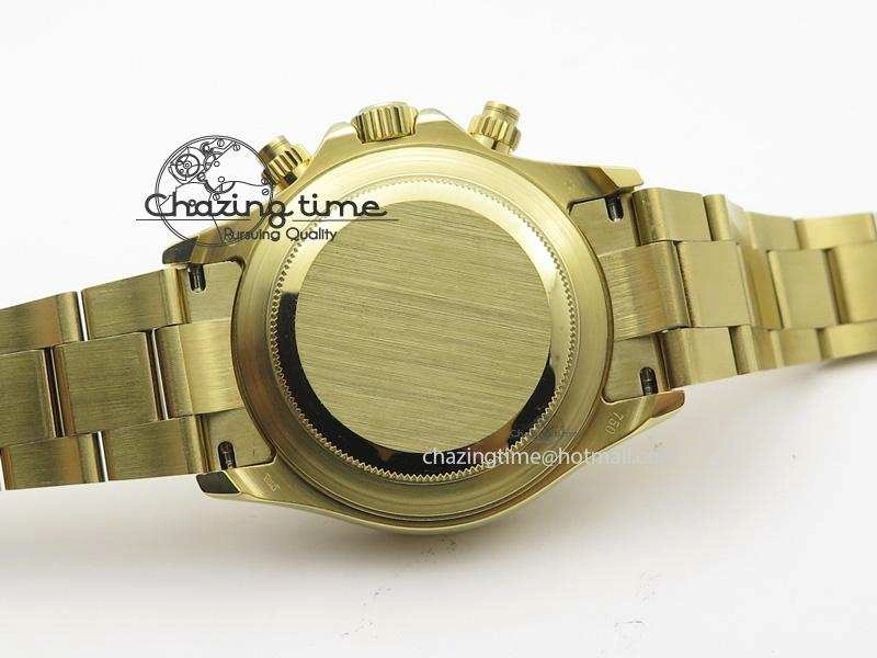 Daytona 116508 BP Maker Best Edition YG Green Dial On YG Bracelet A7750