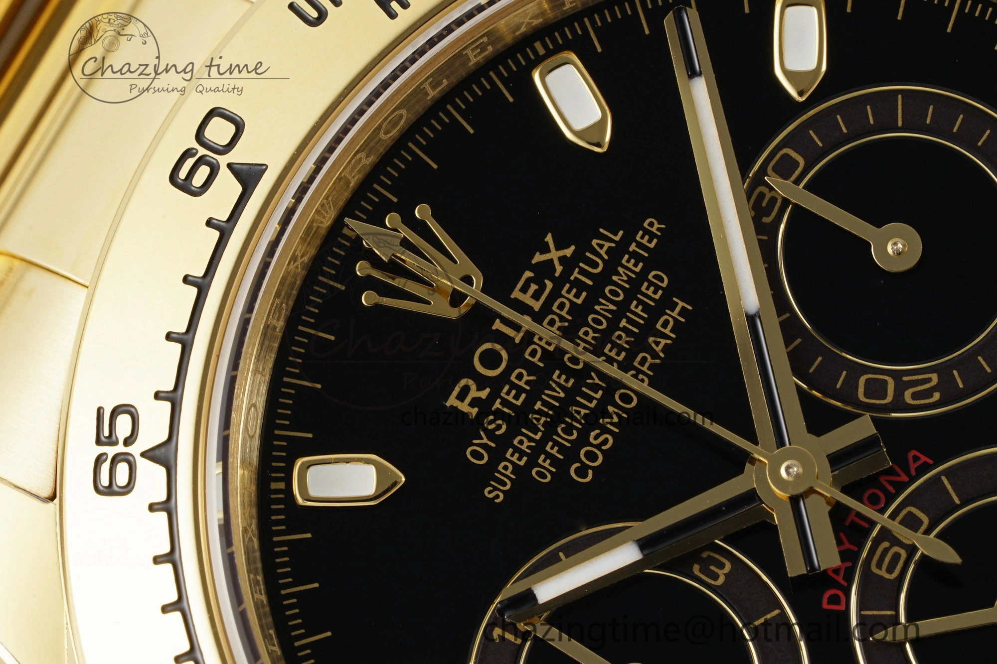 Daytona 116508 BTF 1:1 Best Edition Black Dial on YG Bracelet SA4130