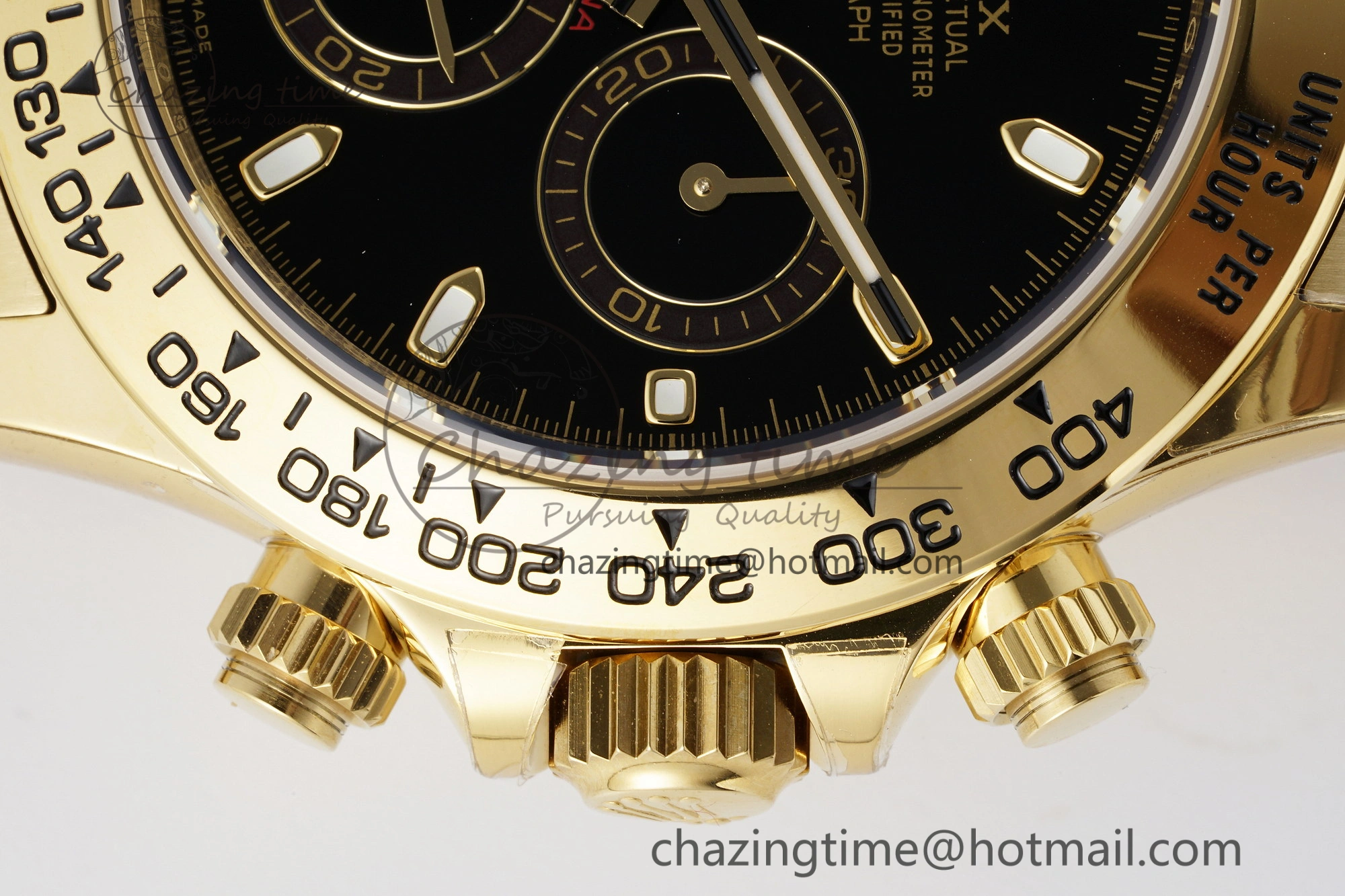 Daytona 116508 BTF 1:1 Best Edition Black Dial on YG Bracelet SA4130