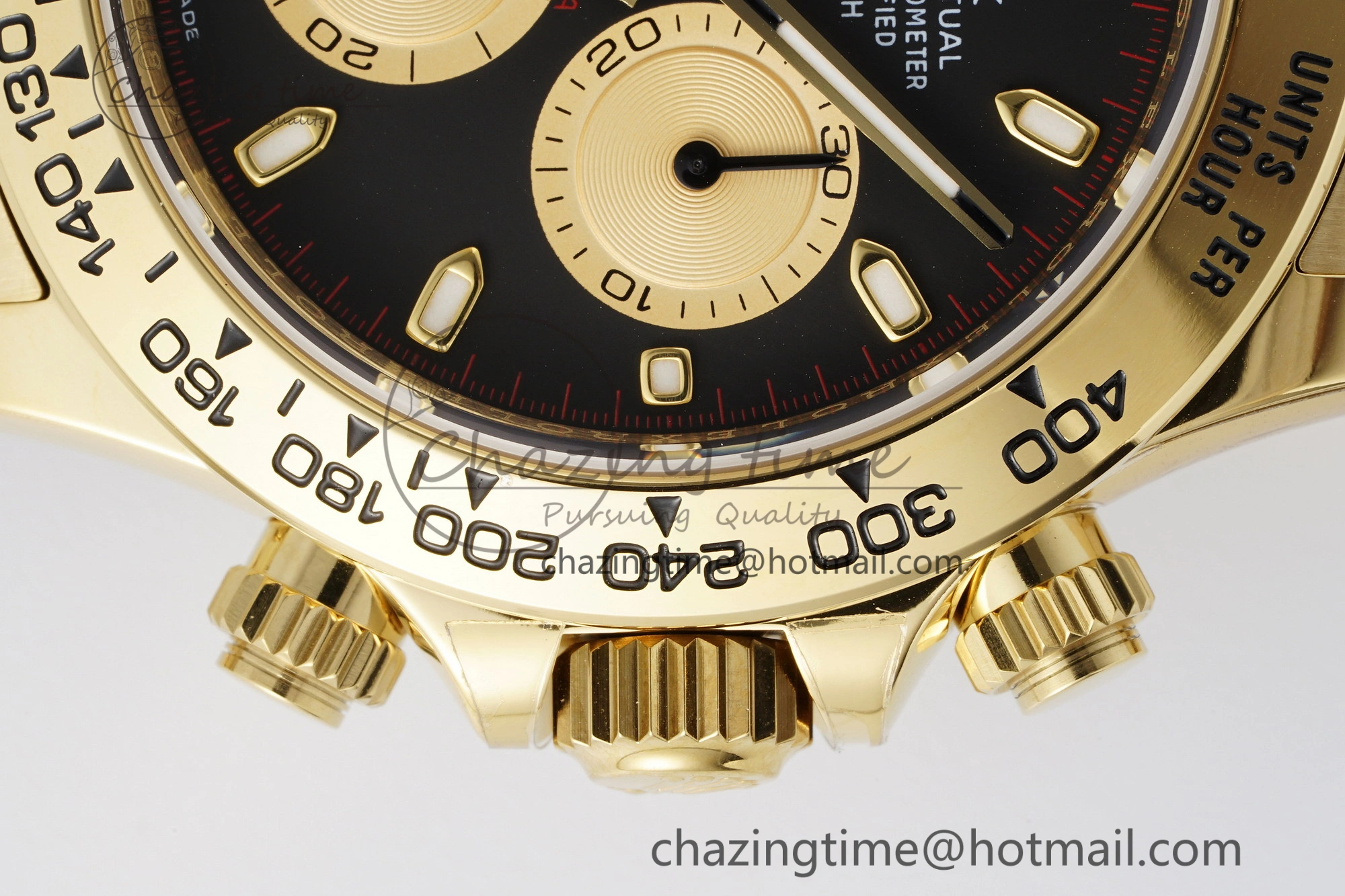 Daytona 116508 BTF 1:1 Best Edition Black YG Dial on YG Bracelet SA4130