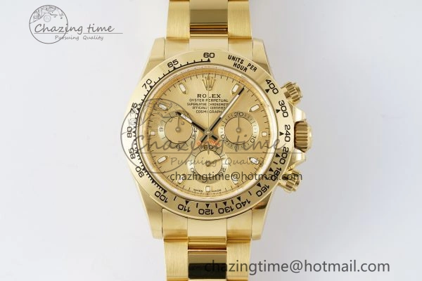 Daytona 116508 BTF 1:1 Best Edition YG Dial on YG Bracelet SA4130