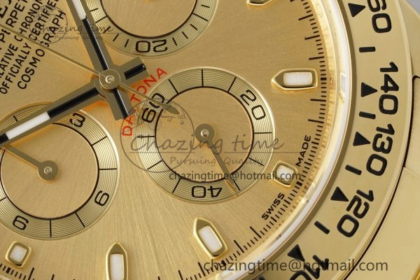 Daytona 116508 BTF 1:1 Best Edition YG Dial on YG Bracelet SA4130