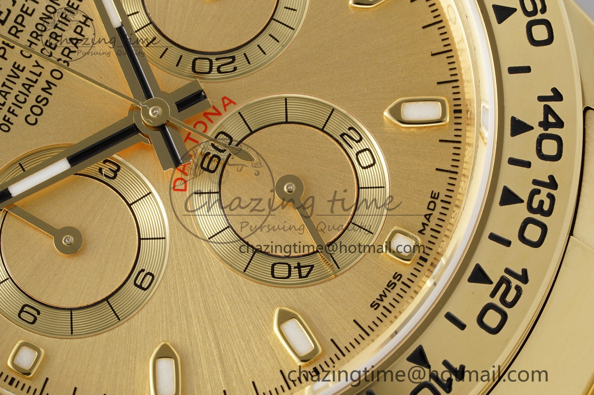 Daytona 116508 BTF 1:1 Best Edition YG Dial on YG Bracelet SA4130