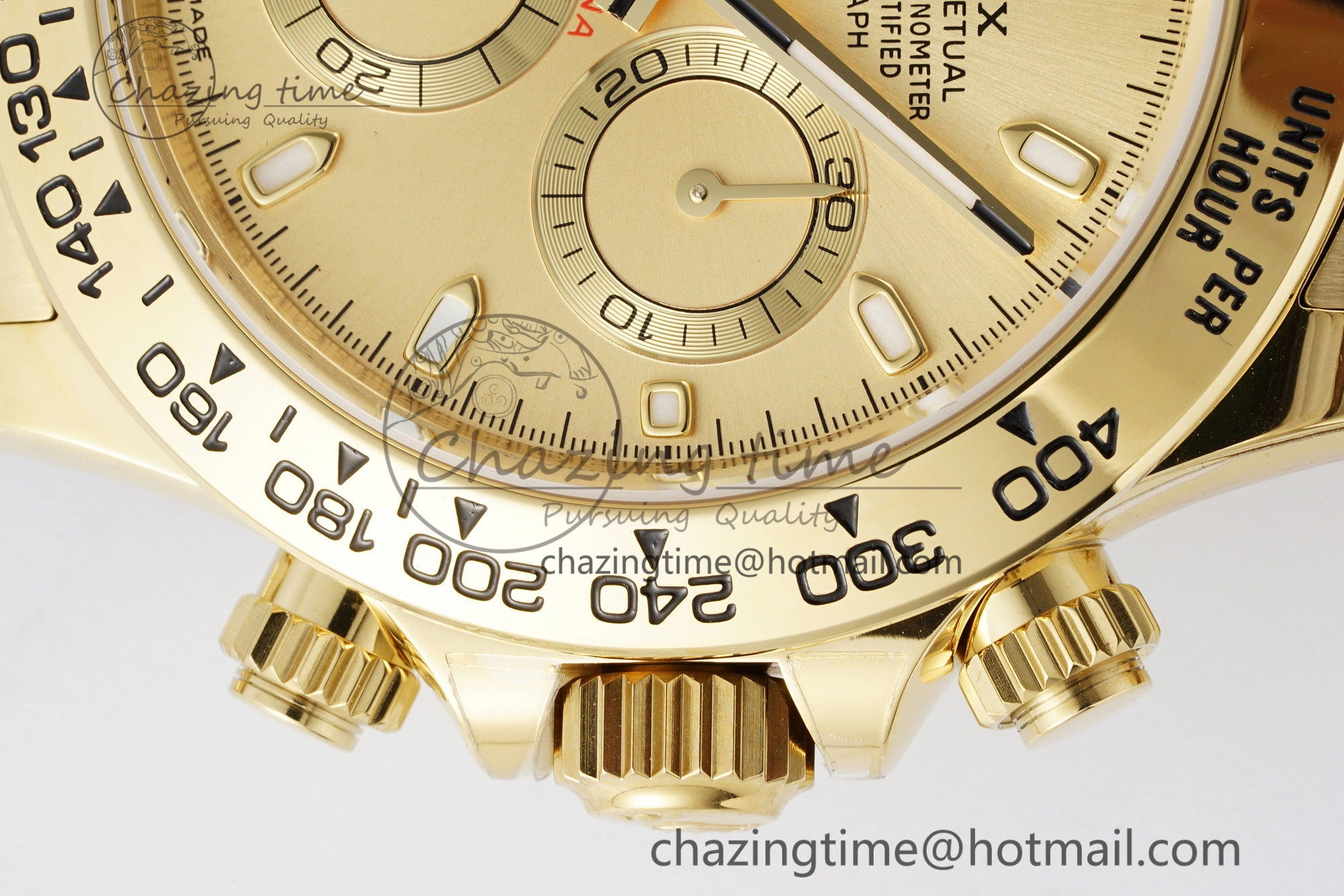 Daytona 116508 BTF 1:1 Best Edition YG Dial on YG Bracelet SA4130