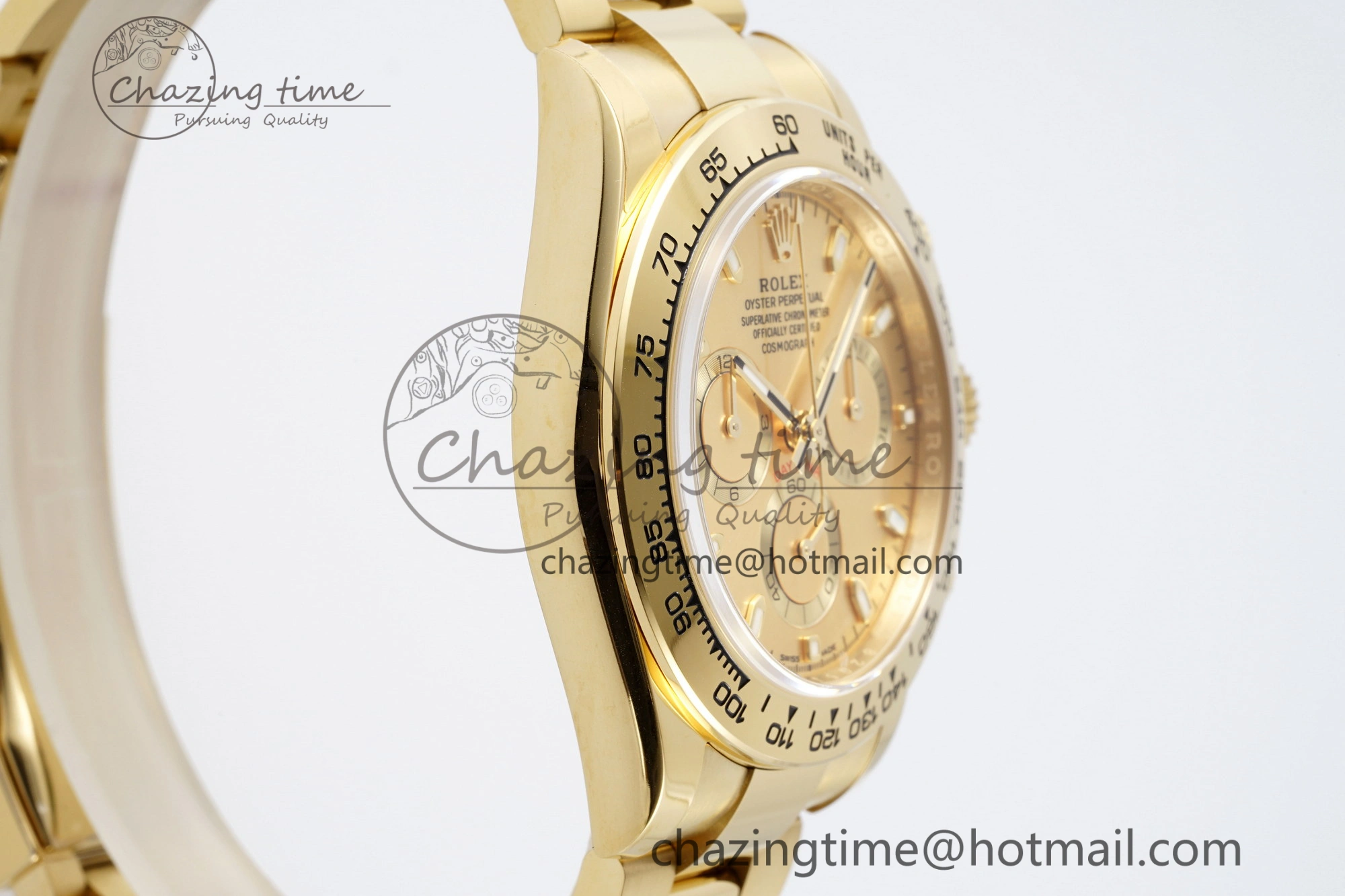 Daytona 116508 BTF 1:1 Best Edition YG Dial on YG Bracelet SA4130