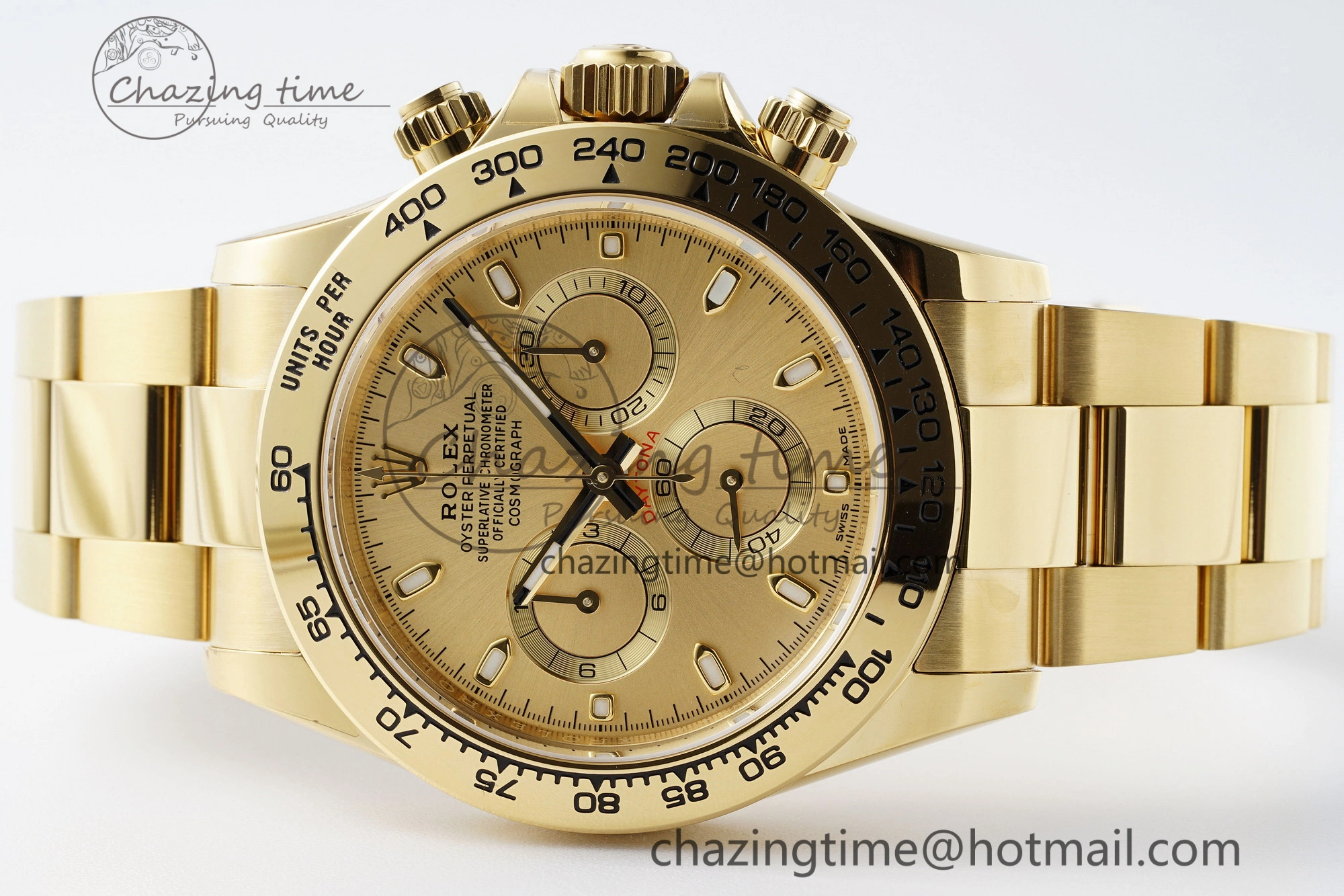 Daytona 116508 BTF 1:1 Best Edition YG Dial on YG Bracelet SA4130