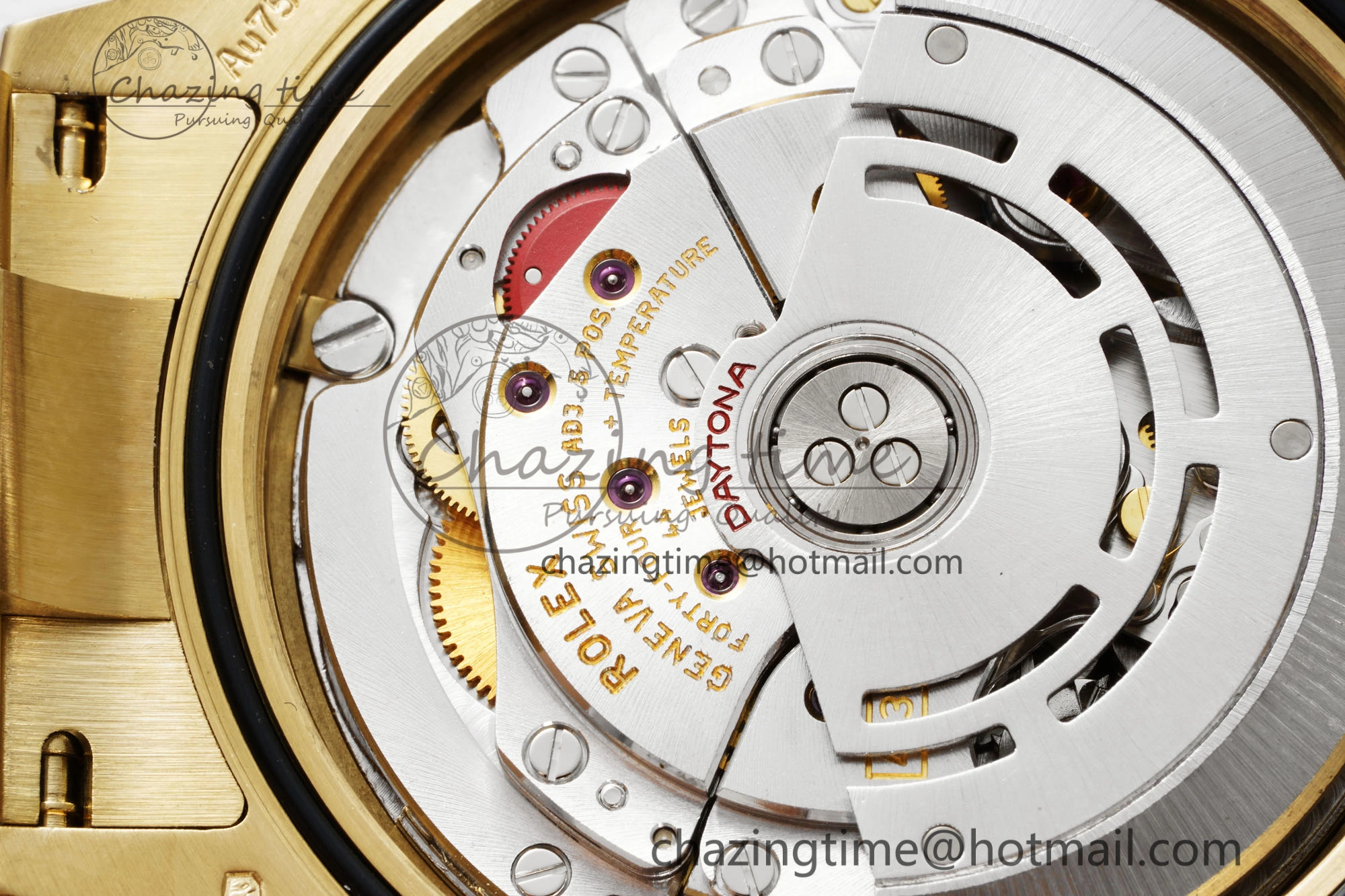 Daytona 116508 Clean 1:1 Best Edition Black Diamonds Dial on YG Bracelet SA4130 V2