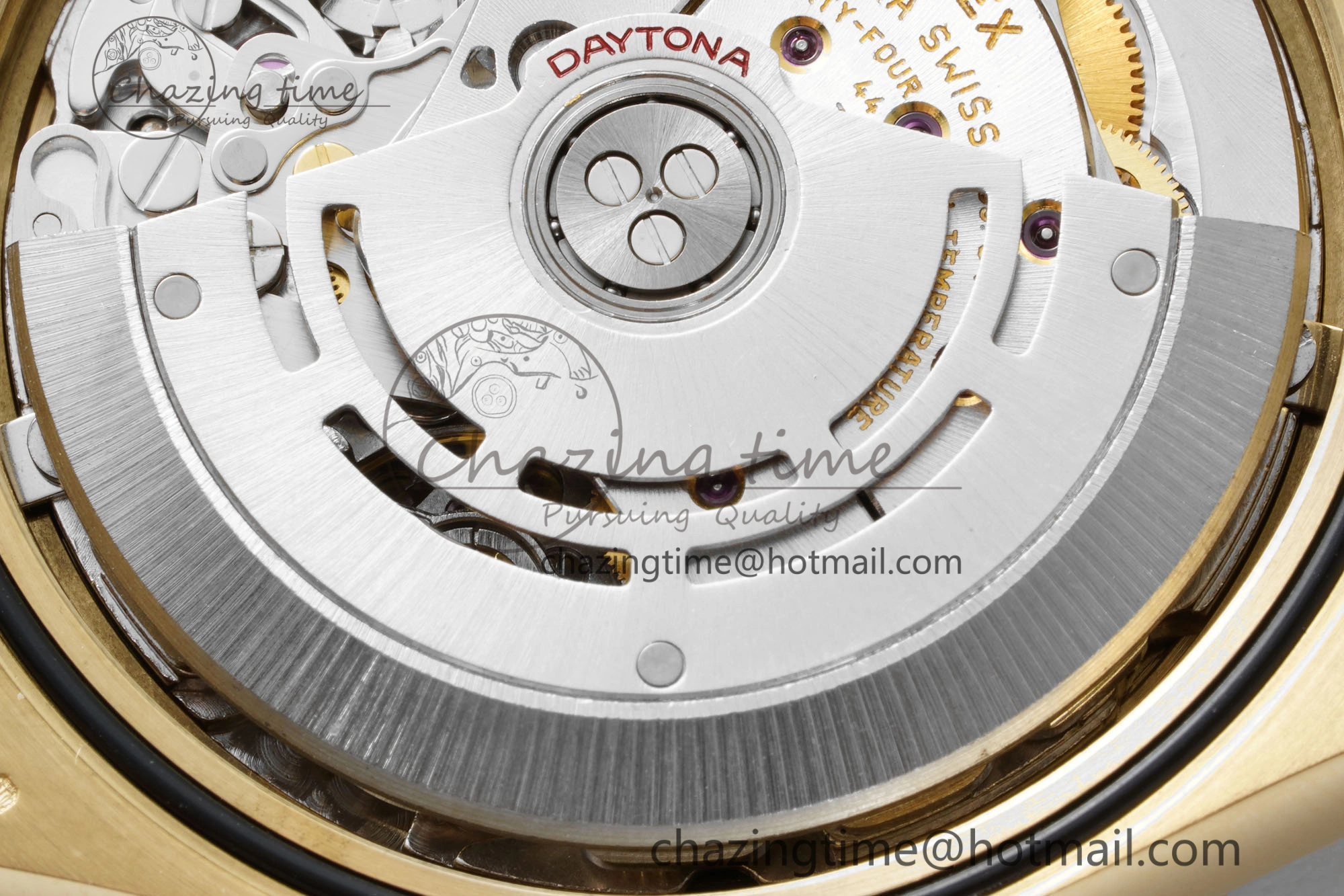 Daytona 116508 Clean 1:1 Best Edition Green Dial on YG Bracelet SA4130 V2