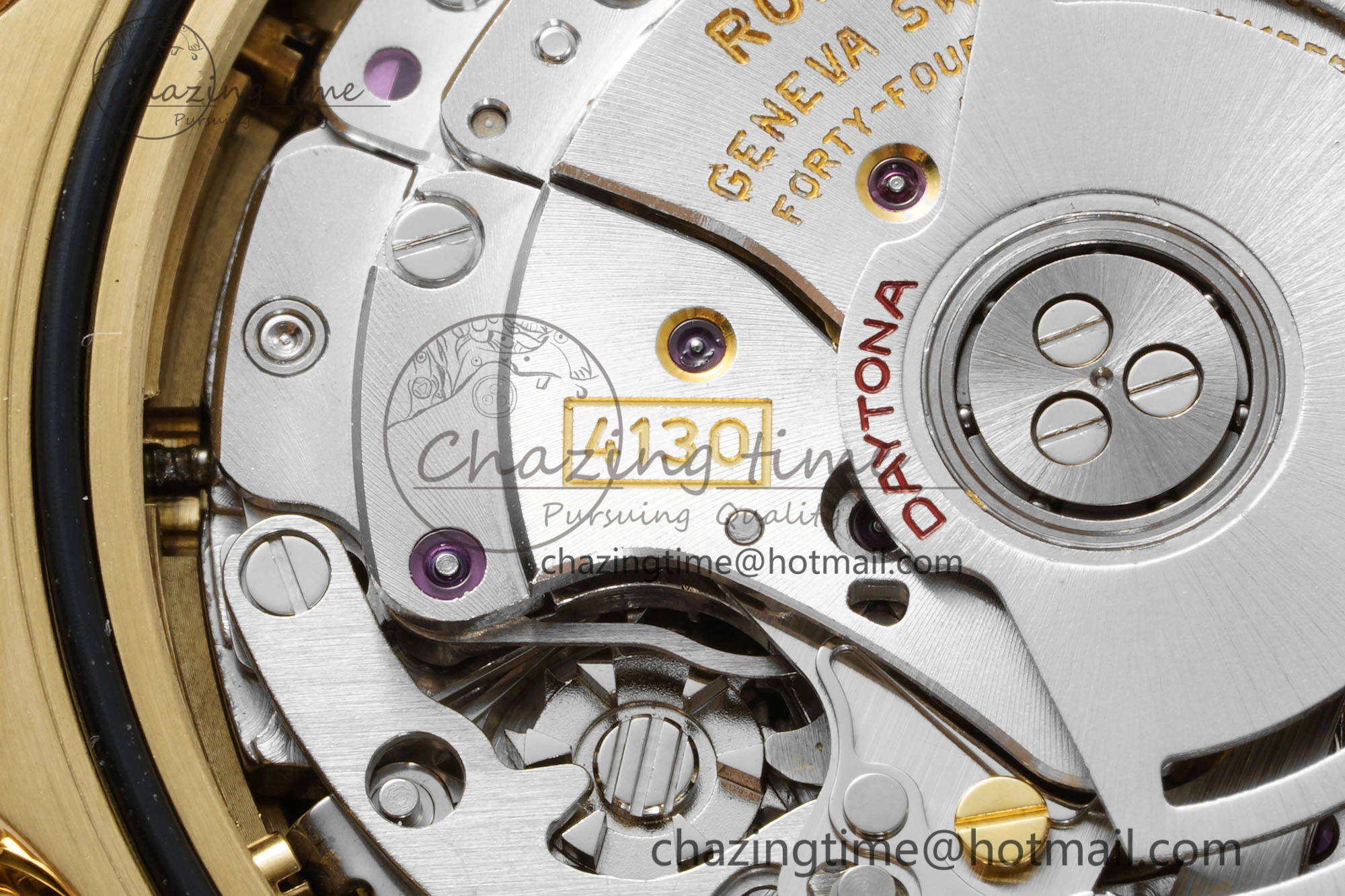 Daytona 116508 Clean 1:1 Best Edition Green Dial on YG Bracelet SA4130 V2