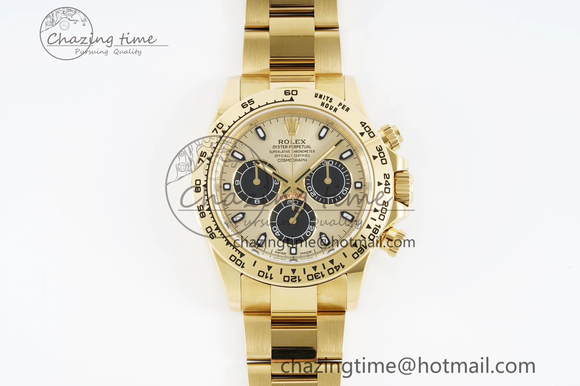 Daytona 116508 Clean 1:1 Best Edition YG Dial on YG Bracelet SA4130 V2
