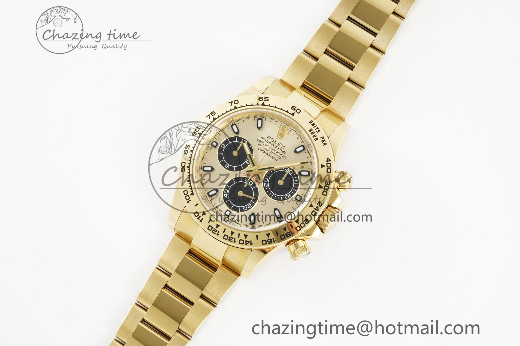 Daytona 116508 Clean 1:1 Best Edition YG Dial on YG Bracelet SA4130 V2