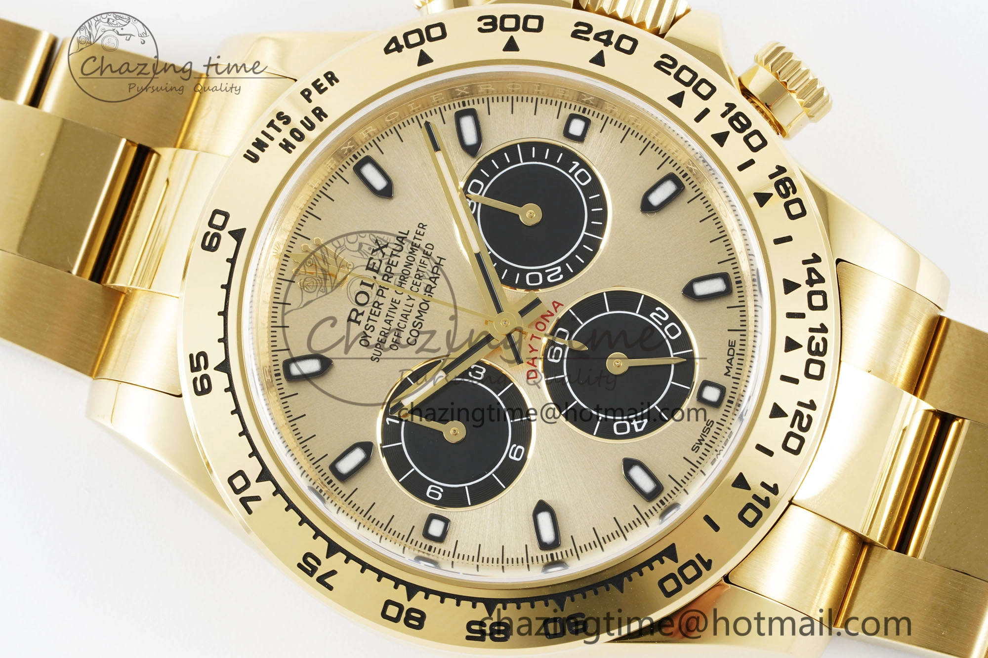 Daytona 116508 Clean 1:1 Best Edition YG Dial on YG Bracelet SA4130 V2