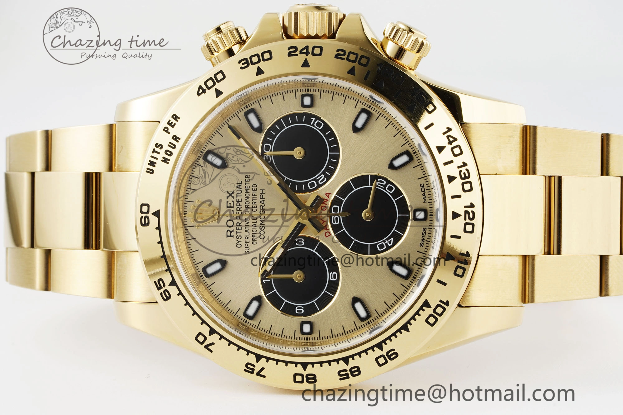 Daytona 116508 Clean 1:1 Best Edition YG Dial on YG Bracelet SA4130 V2