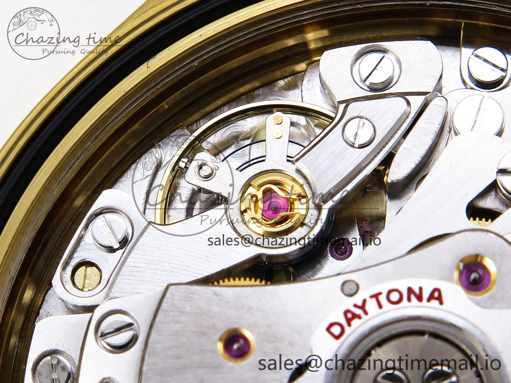 Daytona 116508 KING 1:1 Best Edition Black Dial on YG Bracelet SH4130