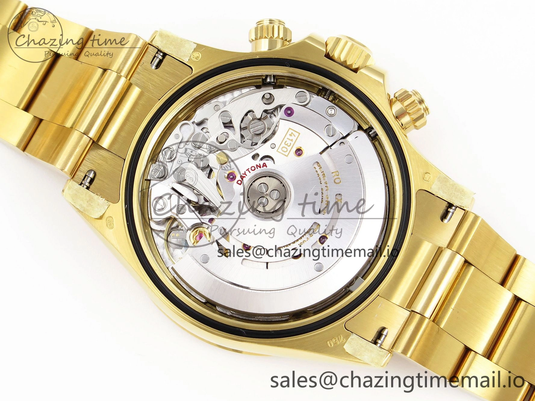 Daytona 116508 KING 1:1 Best Edition Green Dial on YG Bracelet SH4130