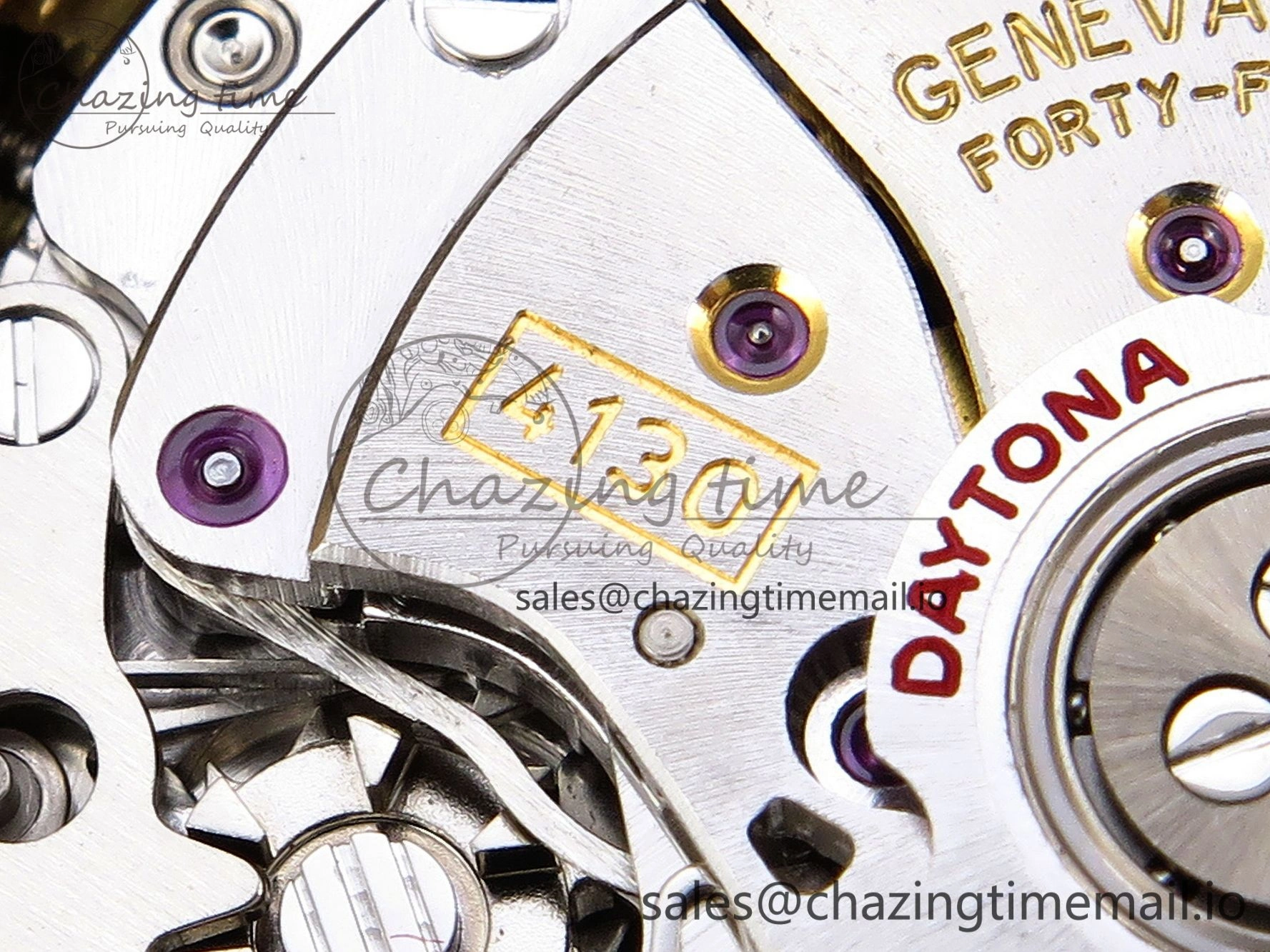 Daytona 116508 KING 1:1 Best Edition White Dial on YG Bracelet SH4130