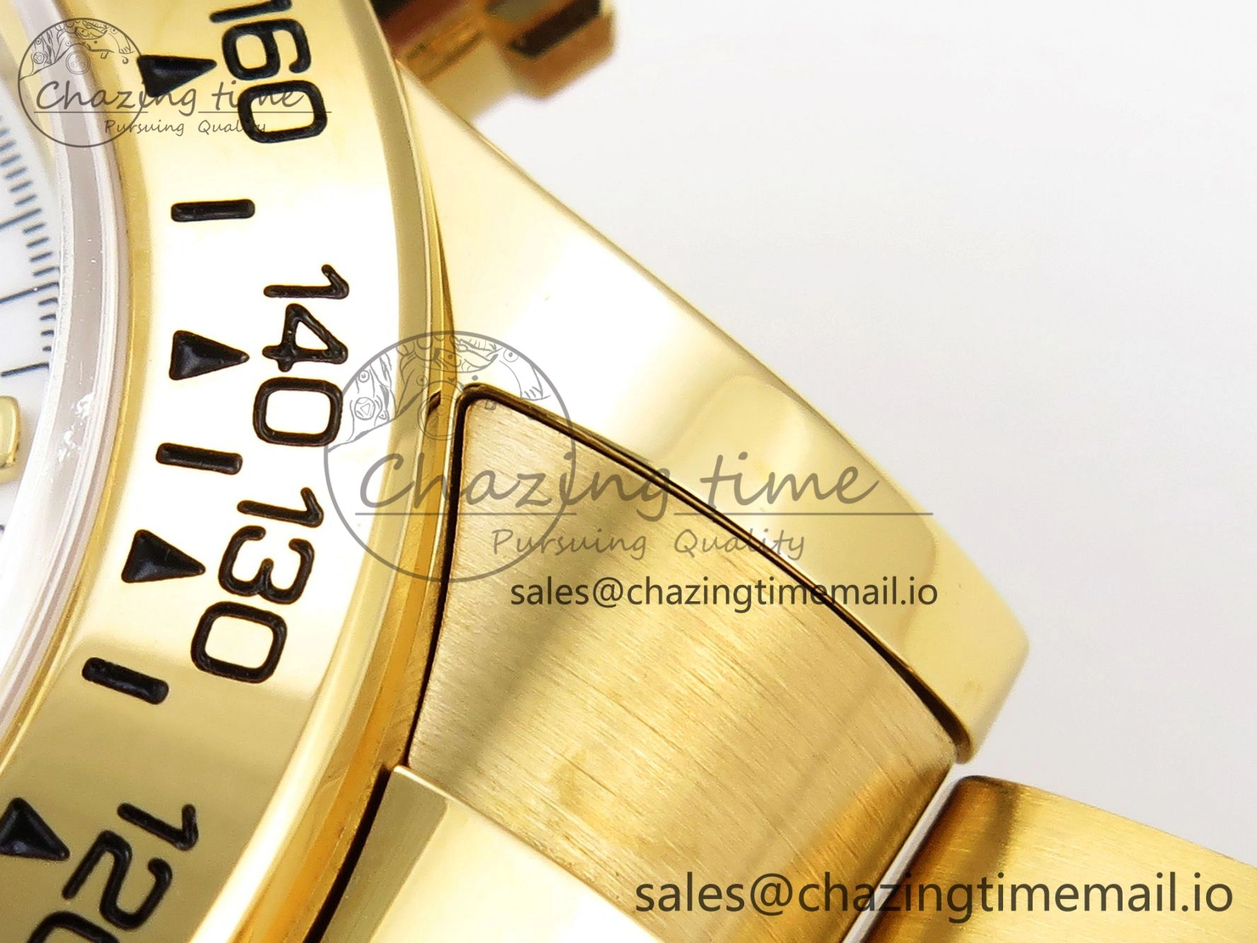 Daytona 116508 KING 1:1 Best Edition White Dial on YG Bracelet SH4130