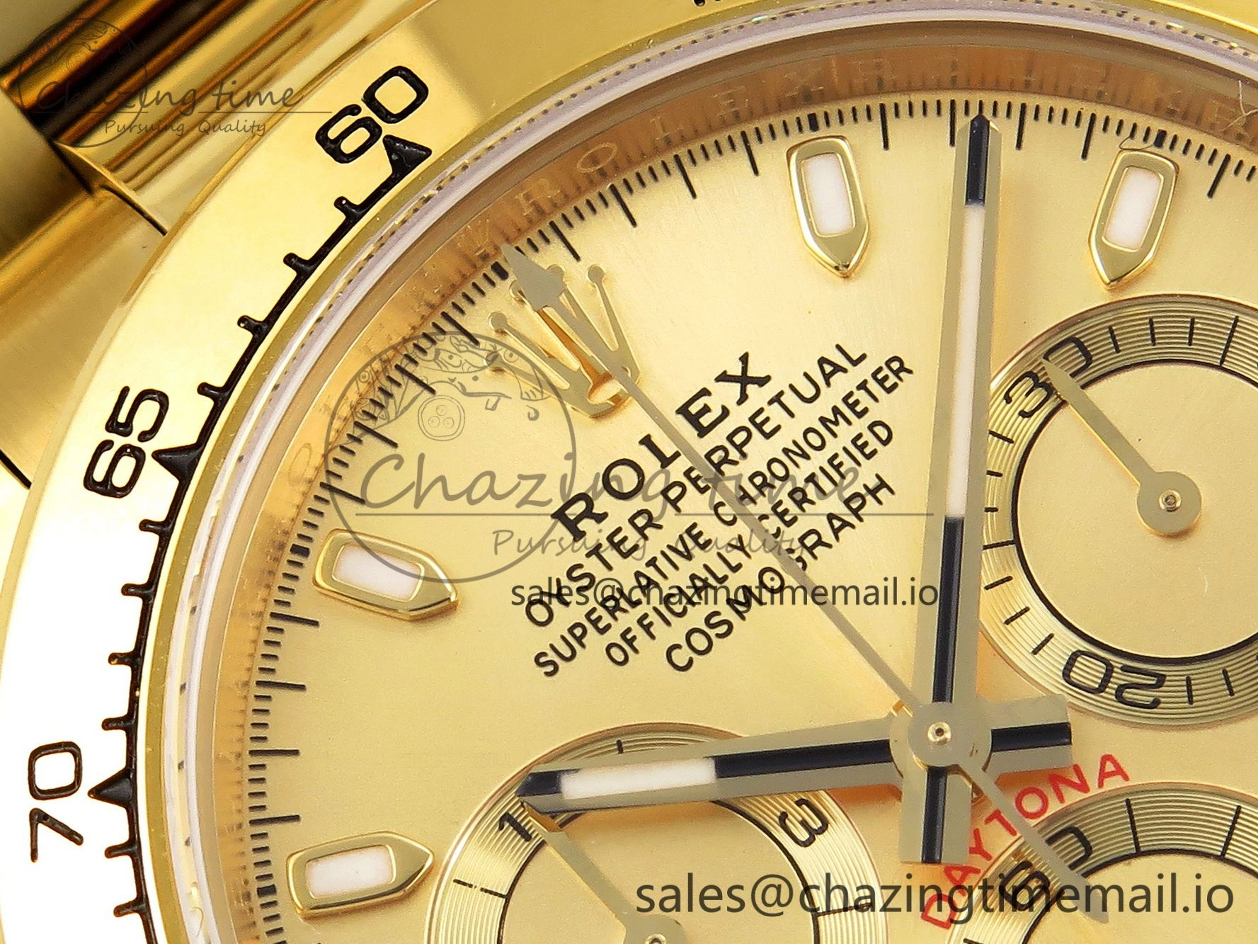 Daytona 116508 KING 1:1 Best Edition YG Dial on YG Bracelet SH4130