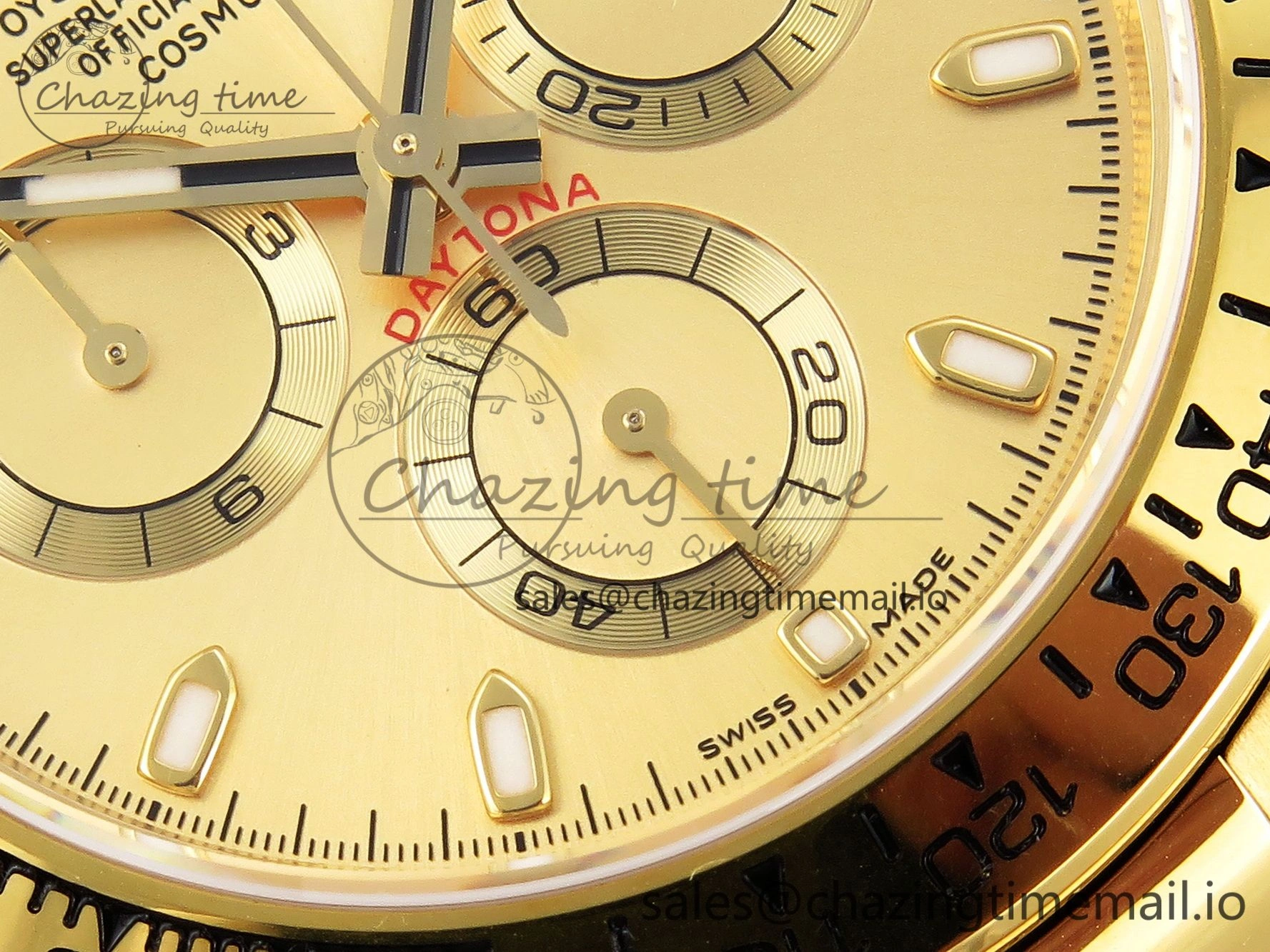 Daytona 116508 KING 1:1 Best Edition YG Dial on YG Bracelet SH4130