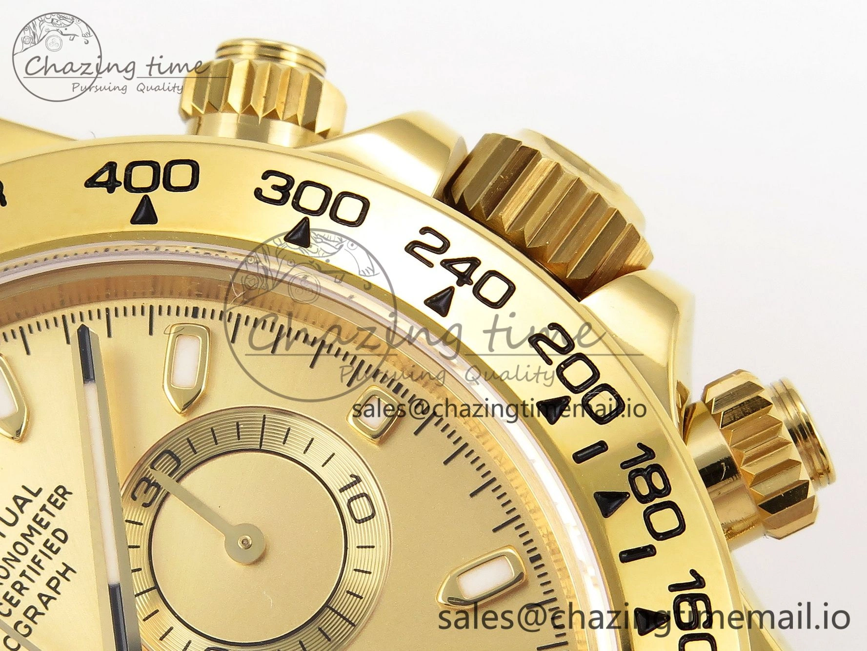 Daytona 116508 KING 1:1 Best Edition YG Dial on YG Bracelet SH4130