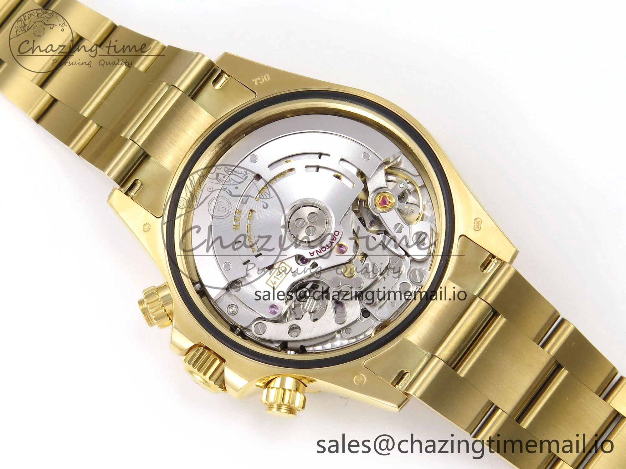 Daytona 116508 N6F 1:1 Best Edition Meteorite Dial on YG Bracelet SA4130