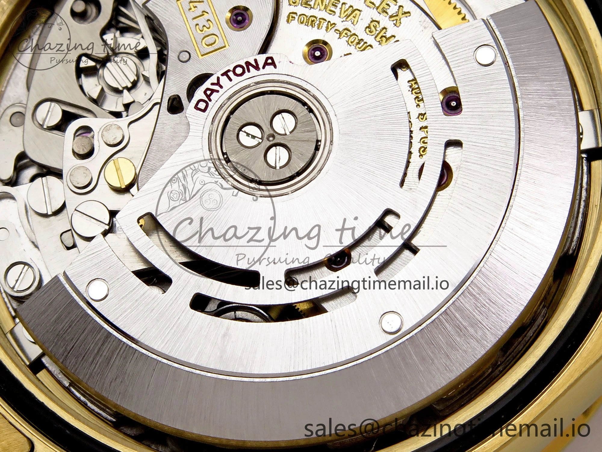Daytona 116508 N6F 1:1 Best Edition Meteorite Dial on YG Bracelet SA4130