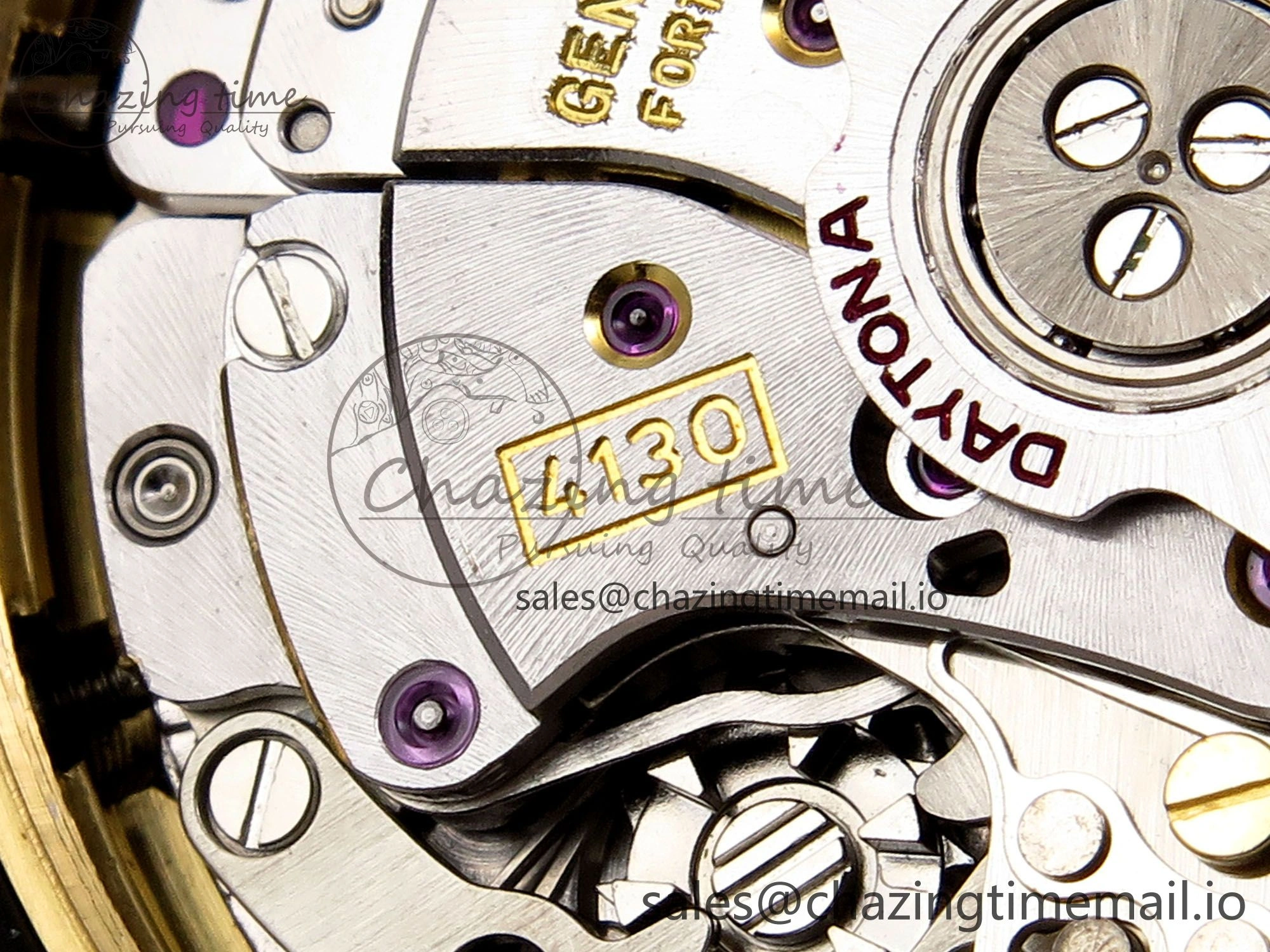 Daytona 116508 N6F 1:1 Best Edition Meteorite Dial on YG Bracelet SA4130