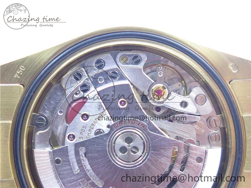 Daytona 116508 Paul Newman YG Noob 1:1 Best Edition 904L SS Case and Bracelet Black Gold Dial SA4130 V3