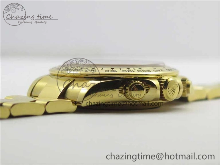 Daytona 116508 Paul Newman YG Noob 1:1 Best Edition 904L SS Case and Bracelet Black Gold Dial SA4130 V3