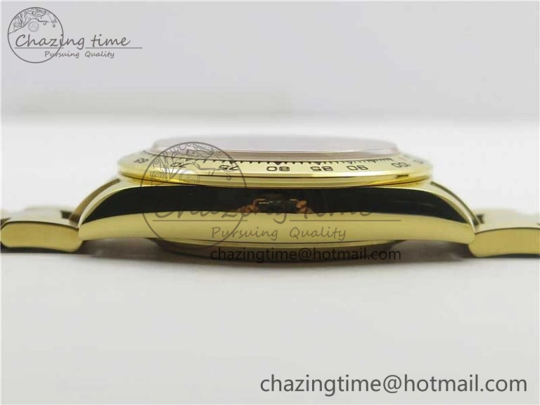 Daytona 116508 Paul Newman YG Noob 1:1 Best Edition 904L SS Case and Bracelet Black Gold Dial SA4130 V3