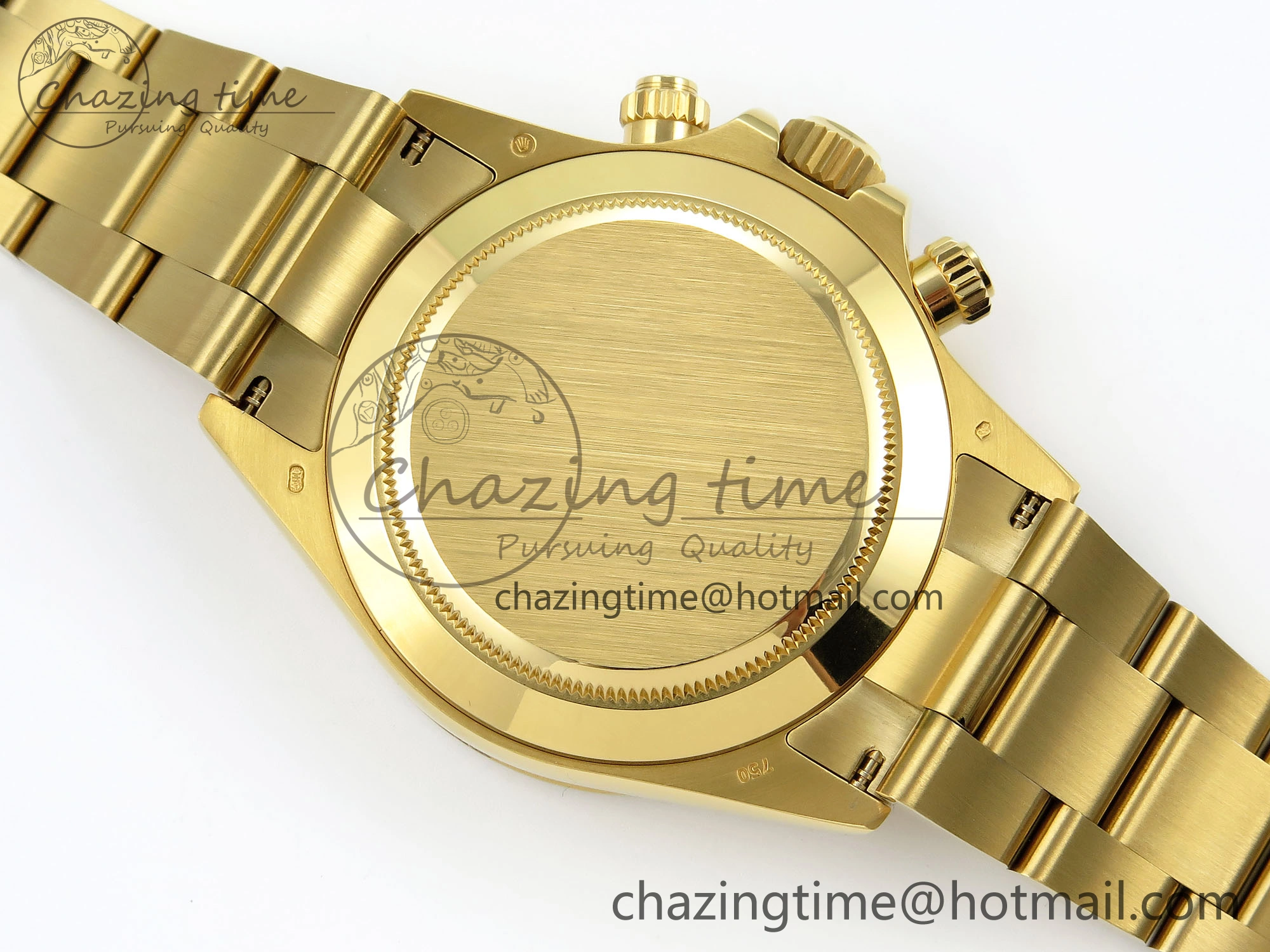 Daytona 116508 QF 1:1 Best Edition Green Dial on YG Bracelet SH4130 V3 (Gain Weight)
