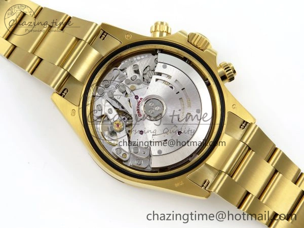 Daytona 116508 QF 1:1 Best Edition Green Dial on YG Bracelet SH4130 V3 (Gain Weight)