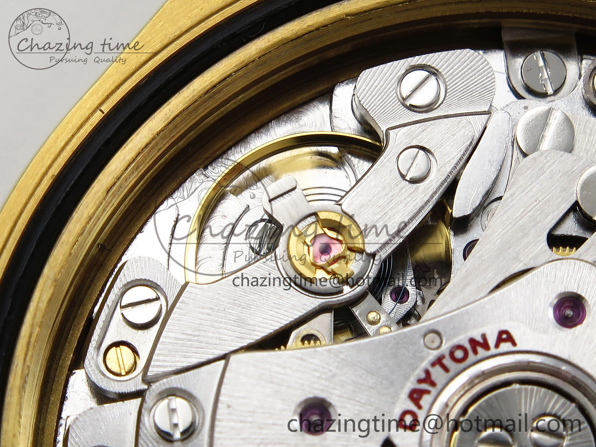 Daytona 116508 QF 1:1 Best Edition Green Dial on YG Bracelet SH4130 V3 (Gain Weight)