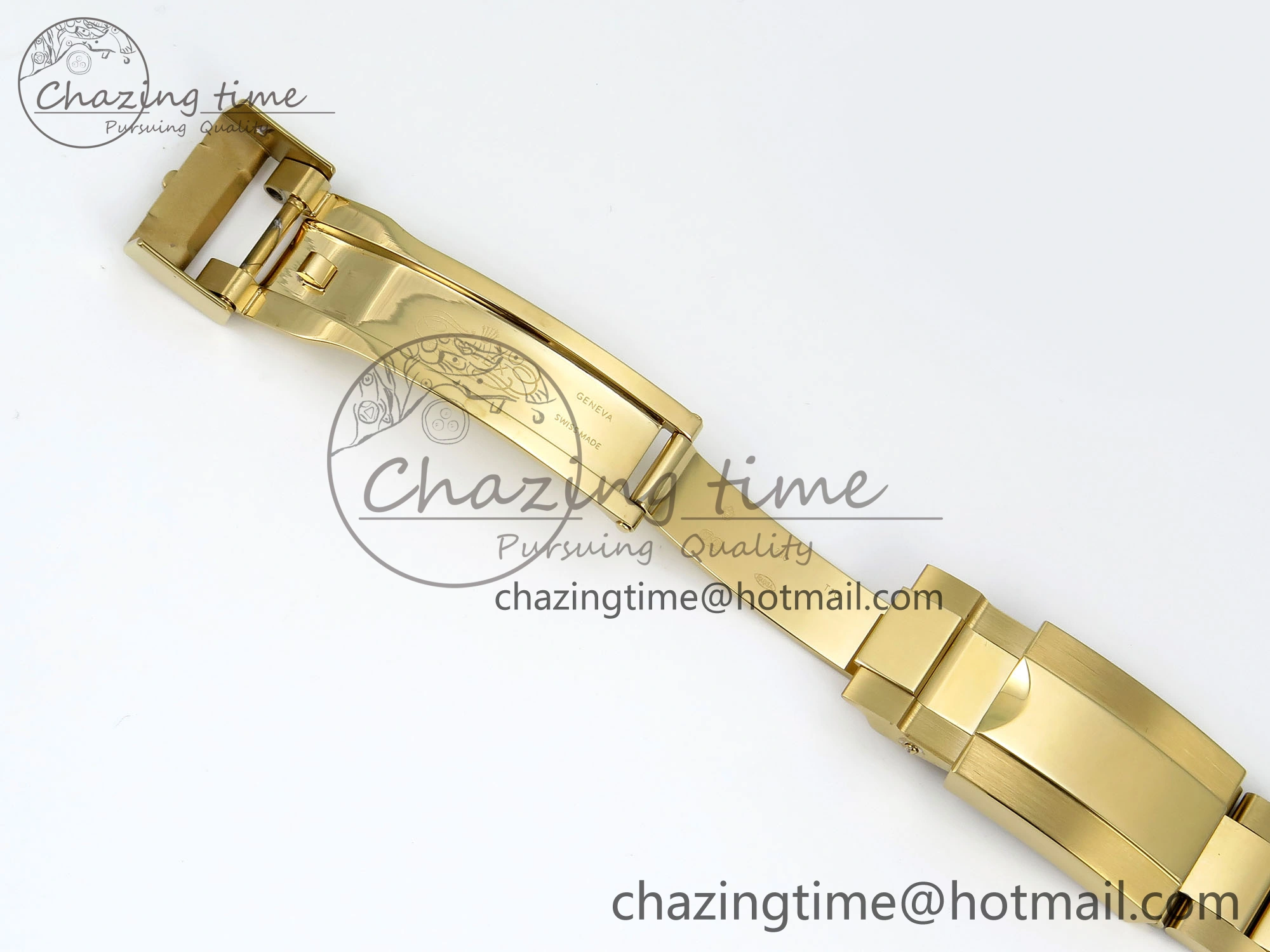 Daytona 116508 QF 1:1 Best Edition Green Dial on YG Bracelet SH4130 V3 (Gain Weight)