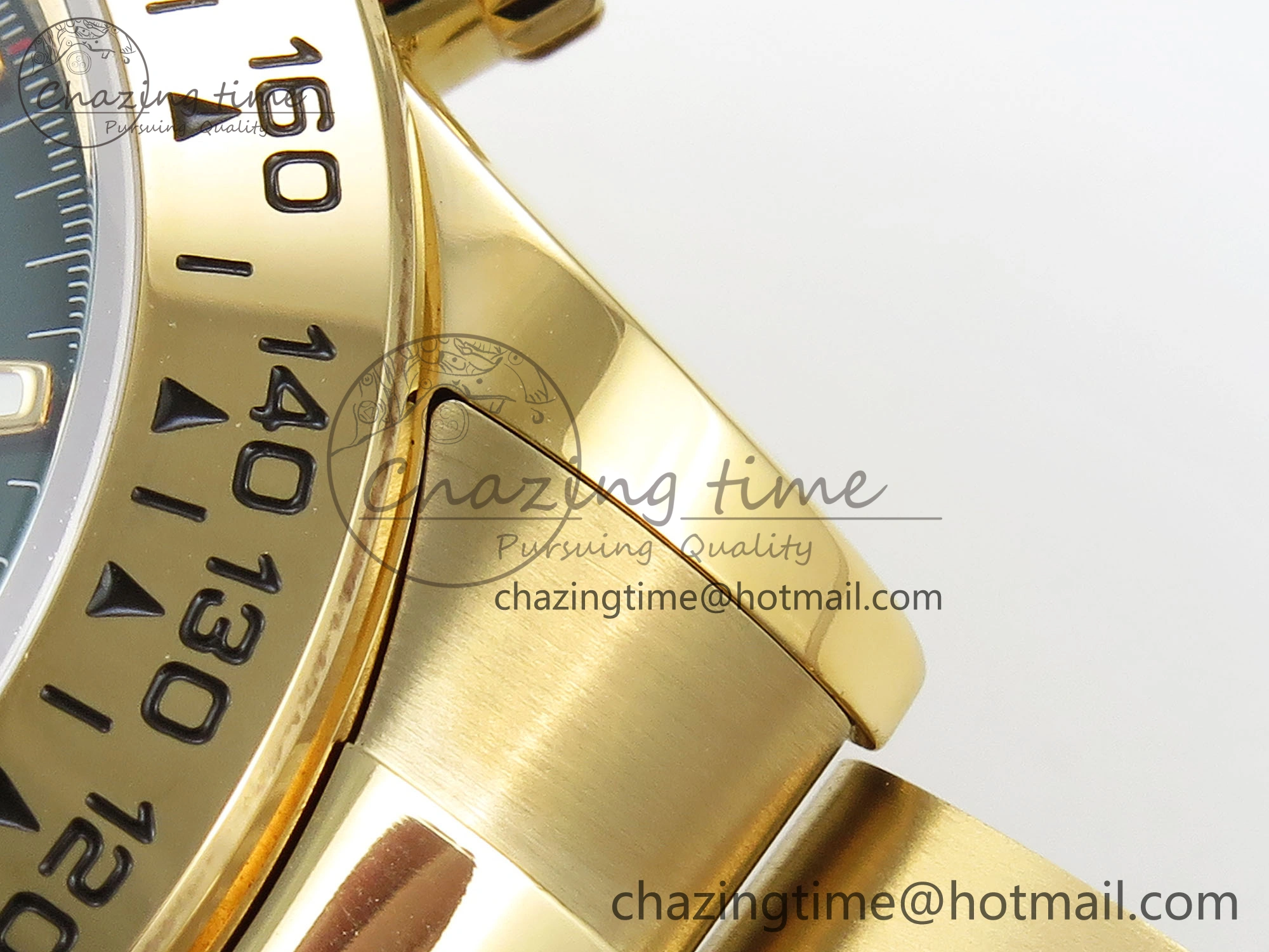 Daytona 116508 QF 1:1 Best Edition Green Dial on YG Bracelet SH4130 V3 (Gain Weight)