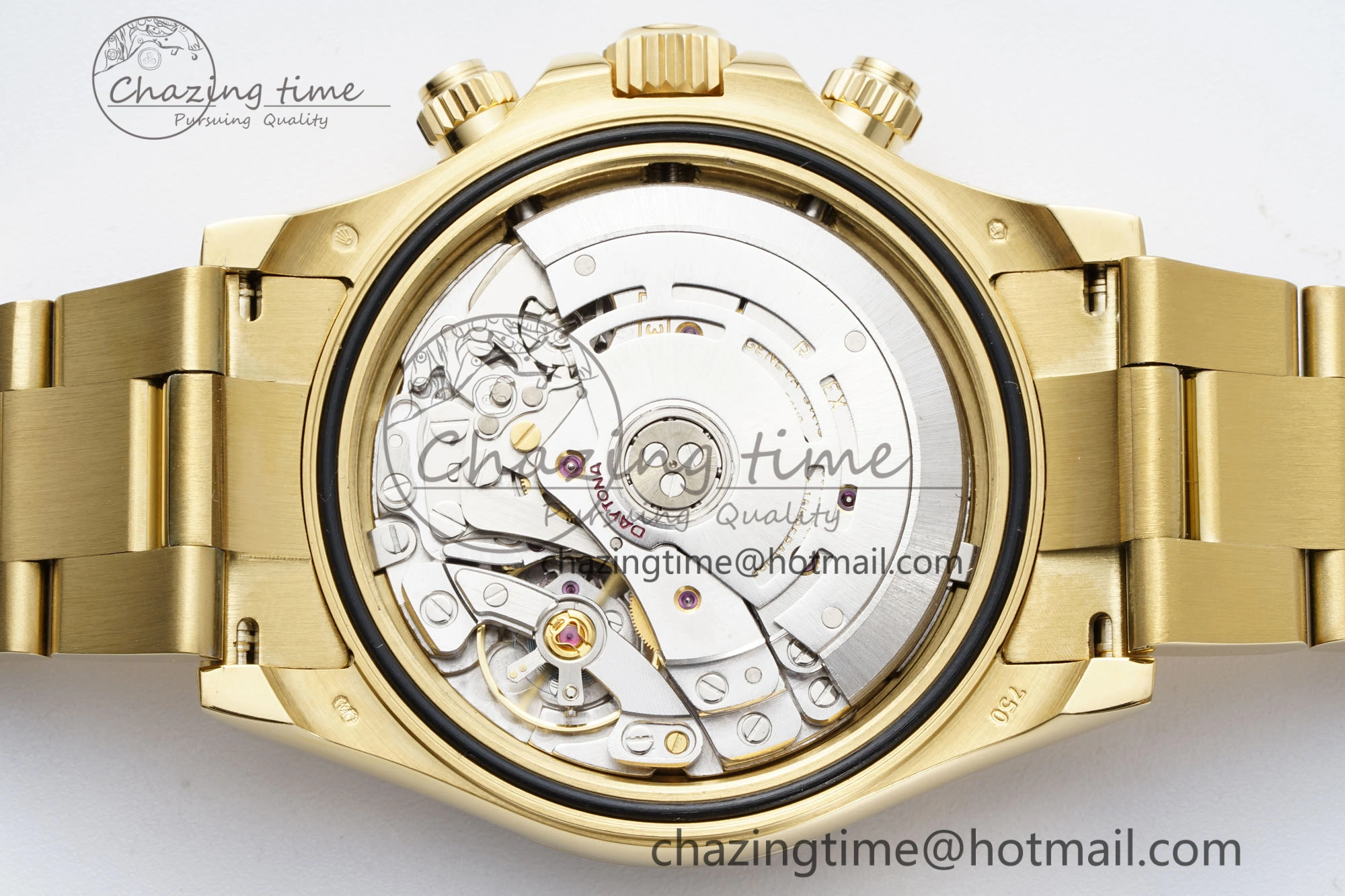 Daytona 116508 QF 1:1 Best Edition Meteorite Dial on YG Bracelet SA4130 V2