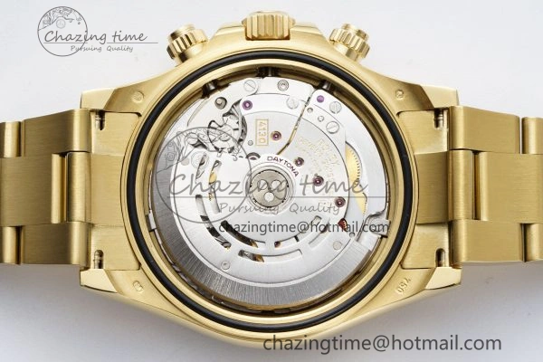 Daytona 116508 QF 1:1 Best Edition Meteorite Dial on YG Bracelet SA4130 V2