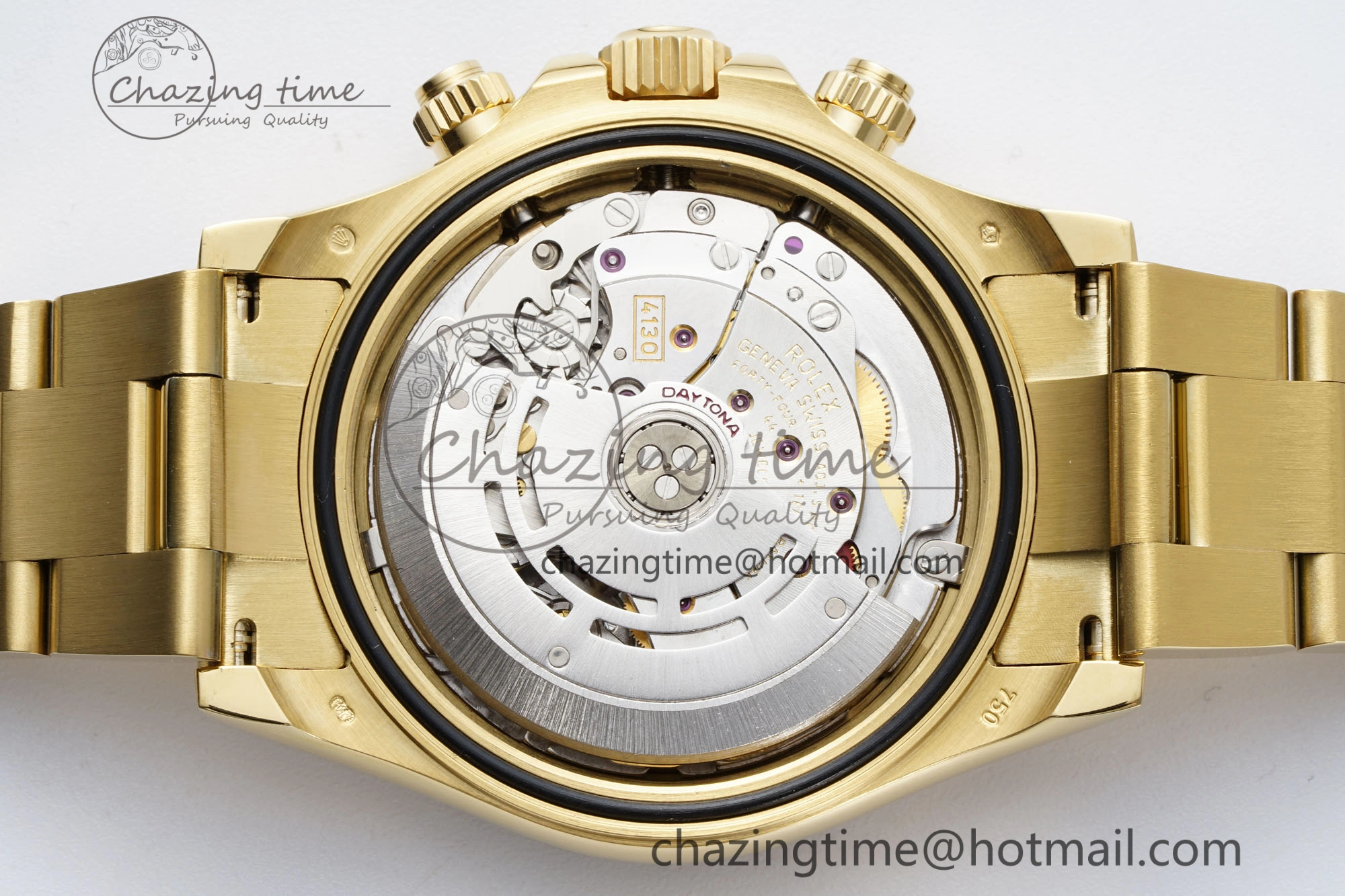 Daytona 116508 QF 1:1 Best Edition Meteorite Dial on YG Bracelet SA4130 V2