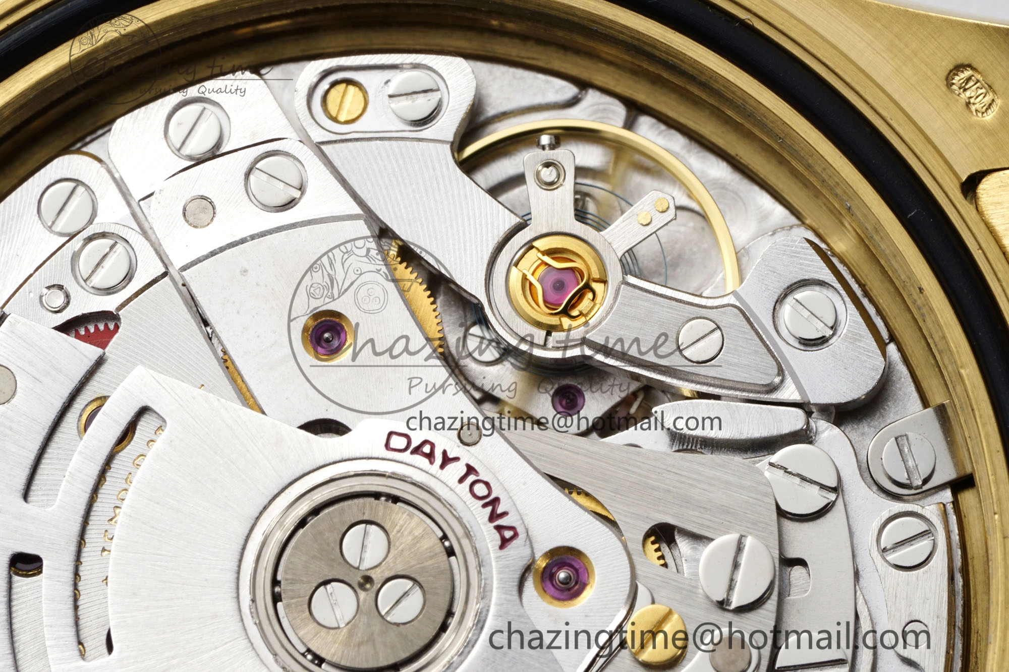 Daytona 116508 QF 1:1 Best Edition Meteorite Dial on YG Bracelet SA4130 V2
