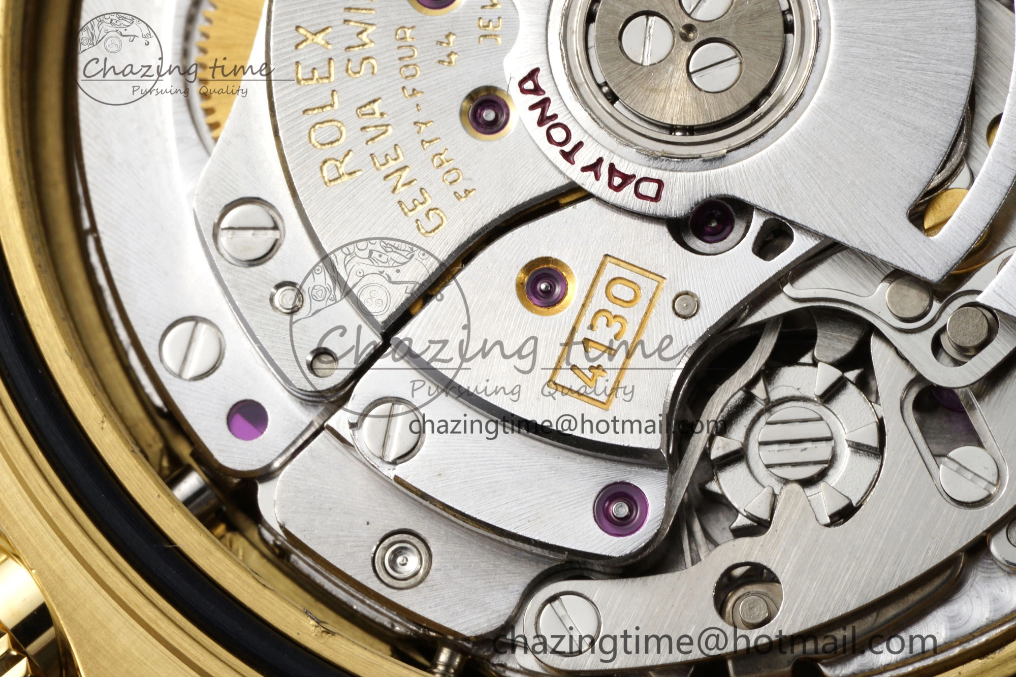 Daytona 116508 QF 1:1 Best Edition Meteorite Dial on YG Bracelet SA4130 V2